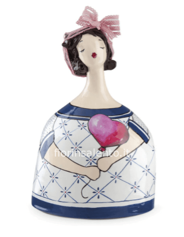 Salvadanaio Le Pupazze Blu con Palloncini