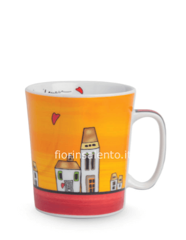 Mug Le Casette Rosso